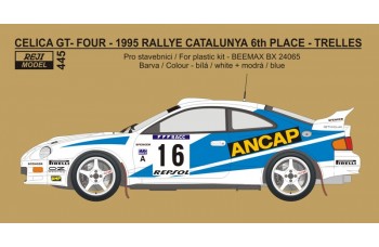 Decal – Toyota Celica GT Four (ST205) - Rallye Catalunya 1995 - Trelles / Del Buono 1/24